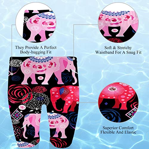Maillot de bain pour homme éléphant à séchage rapide multicolore taille L
