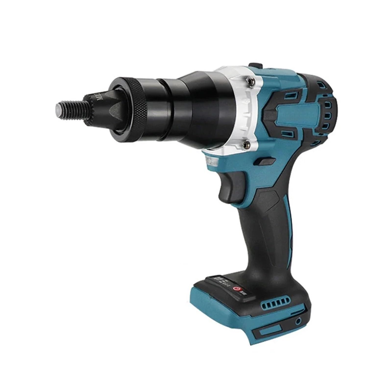 Powerful Riveting Gun Brushless Electric Rivet Nut Machine Kit with Riveter Heads Automatic Electric Riveter Set Riveting Tool