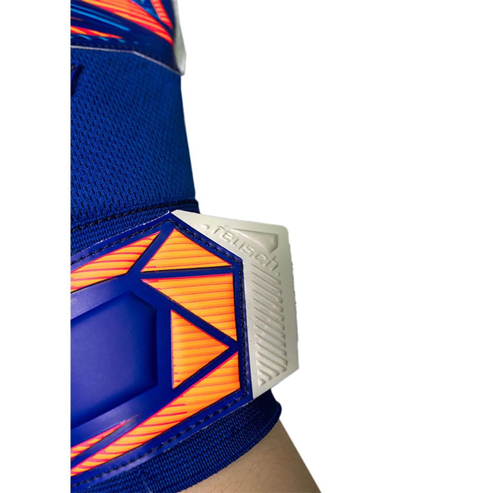 Reusch Guantes de portero para hombre y adulto | agarre fuerte, agarre seguro, comodidad y control | transpirable y resistente | para entrenamiento y juego | césped y césped artificial | tamaño 7 – 11