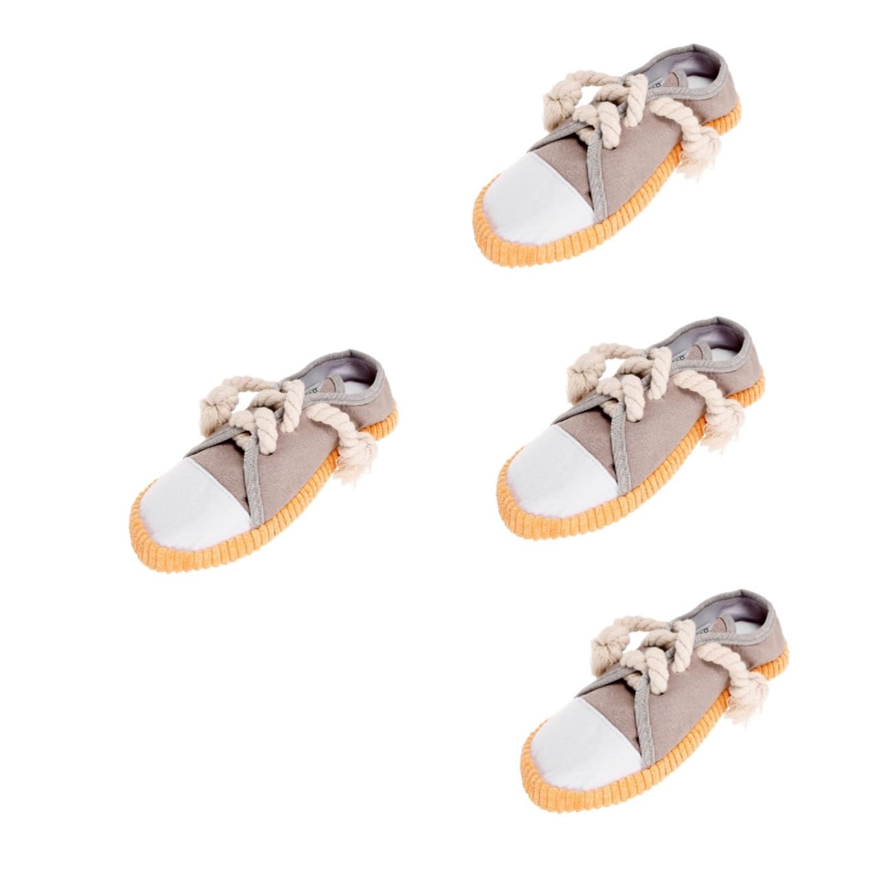 Toddmomy 4pièces Jouet à Mordre pour Chien Jouet De Nettoyage des pour Chiens Amusant avec Bruit