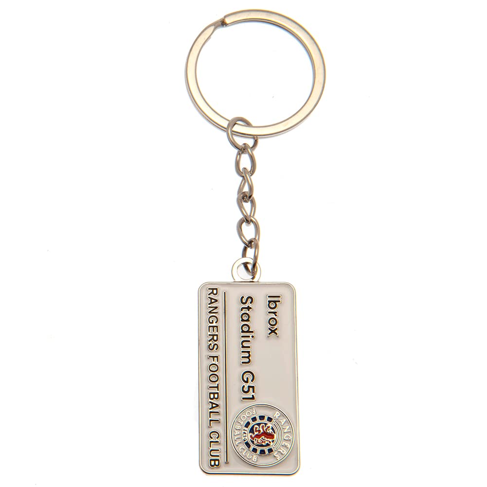Scifi Planet Unisex Blue Silver Rangers Fc Keyring Ss