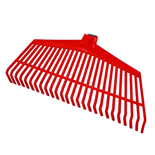 dgyl88 Grass Rake Gardening Tools 26 Teeth Odorless Portable Lawn Non-toxic Practical Agricultural Cleaning Courtyard Loose Soil Replacement