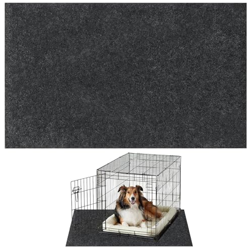 Tappetino Sibosen per gabbia e cuccia cani, antiscivolo, impermeabile, protegge pavimenti 74x120 cm