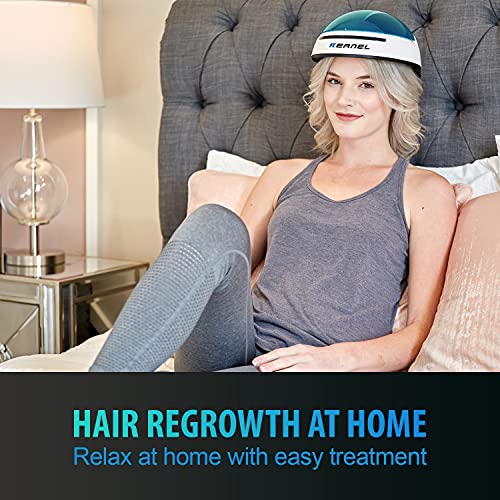 FDA-Cleared Laser Hair Growth Helmet for Men and Women with Red Light Therapy