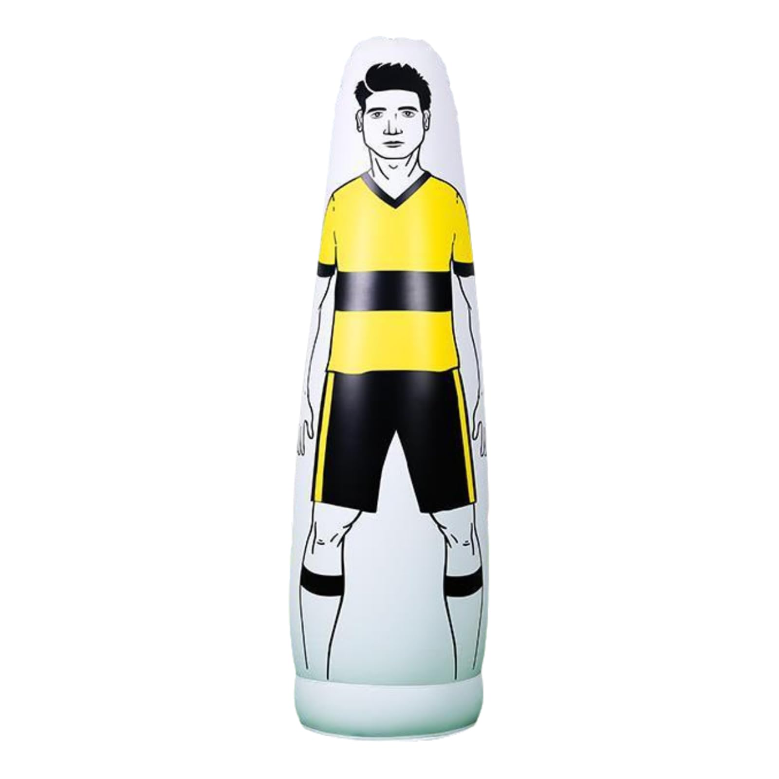 Manichino da Portiere di Calcio,Portiere Manichino da Allenamento,Manichino da Allenamento per Calcio,Facile da Trasportare E Trasportare,per Donna,Uomo