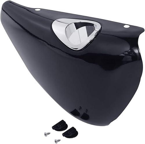 Cubierta del tanque de aceite del lado derecho para Harley Davidson Sportster XL modelos 2014 y posteriores, negro