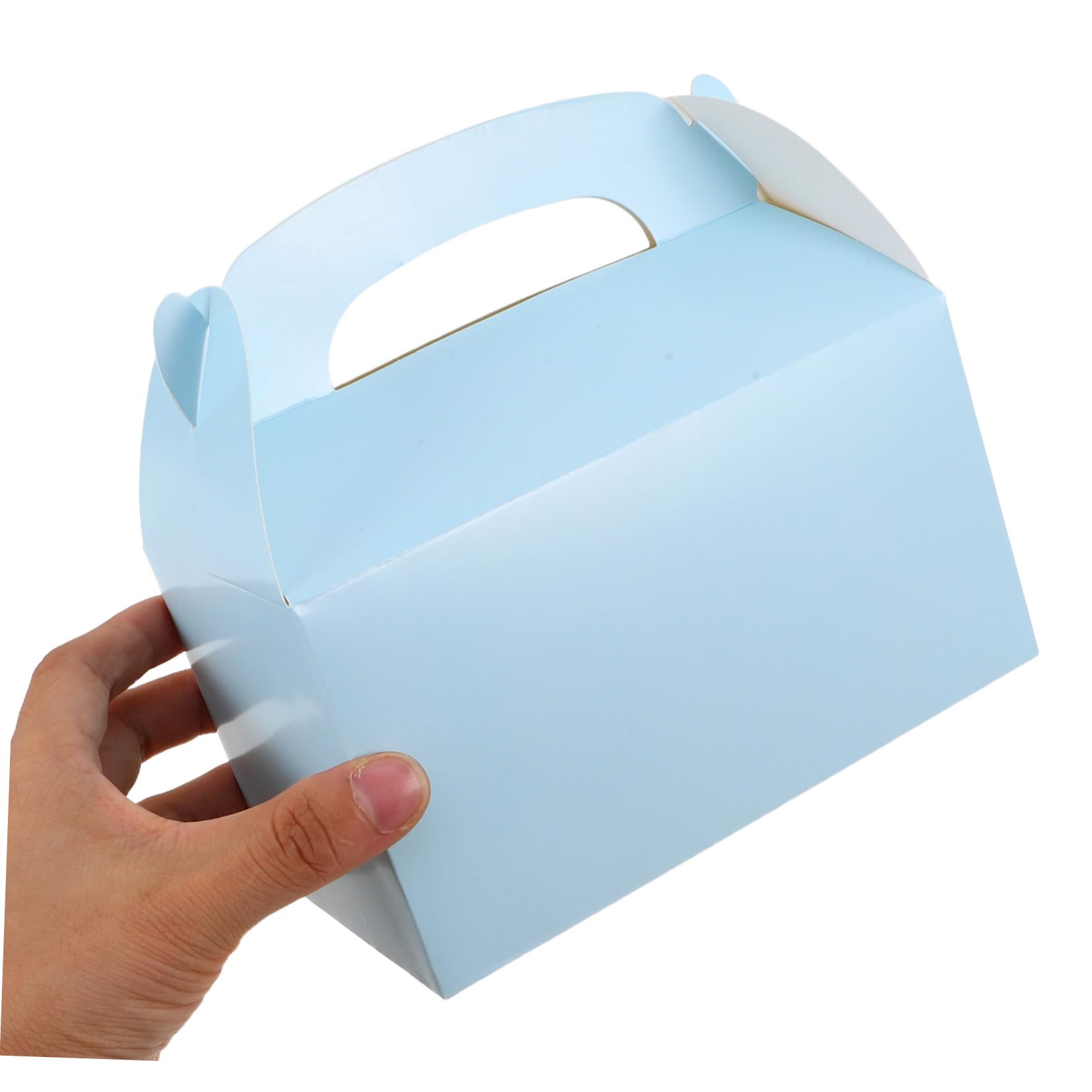 Zerodeko Caja de Papel para Fiestas con Asas, 50 Piezas, Cartón 250 G