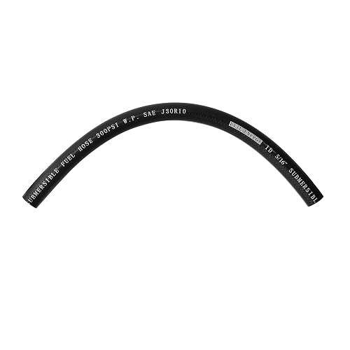 EVIL ENERGY 5/16" Submersible Fuel Hose E85 In Tank Line SAE 30R10 For Automotive Fuel Systems 1FT 300PSI