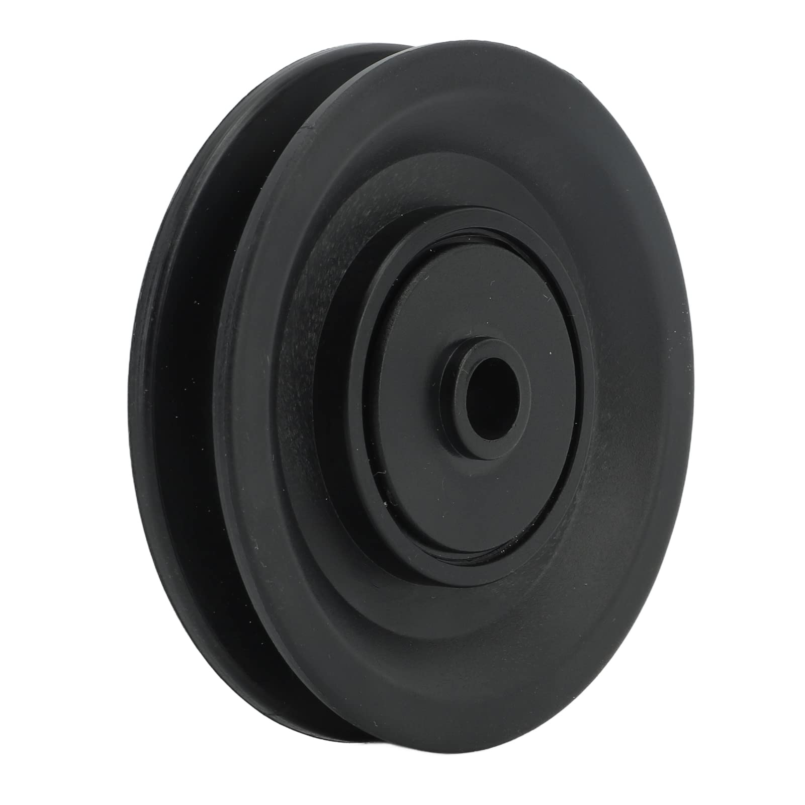 Poulie de roulement de 90mm, Roue de poulie de câble en Nylon silencieuse pour équipement de Gymnastique, Grue de Porte de Garage, projets de Bricolage 10 pièces