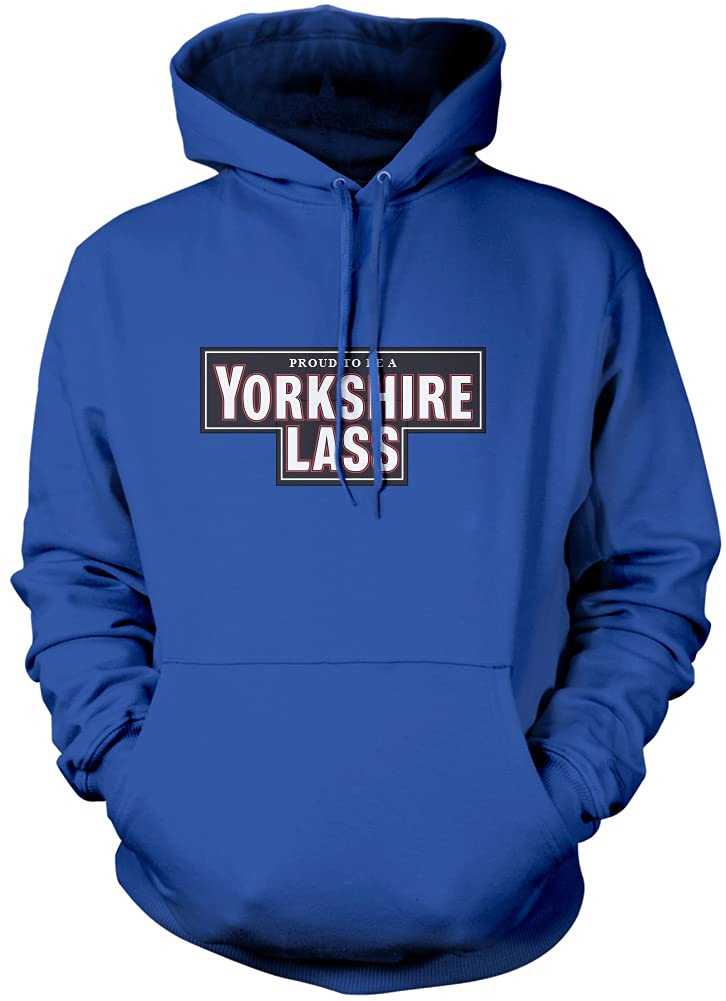 HotScamp Yorkshire Lass Unisex Hoodie - blue Large