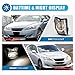 CPW OEM Fog Lights Assembly Fit For 2006 2007 2008 2009 2010 Lexus IS250 IS350 (Not fit for IS 250C and IS 350C model), Driver & Passenger Driving Fog Lamps Replacement (Black Housing Clear Lens)
