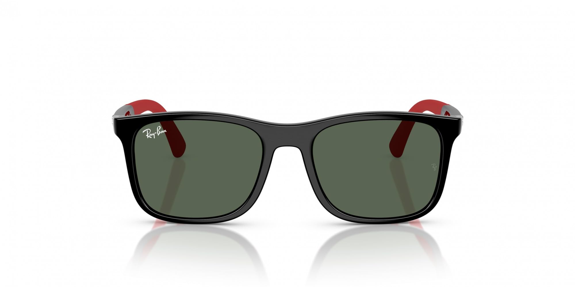 Ray-Ban Kwadratowe okulary przeciwsłoneczne chłopięce Rj9084s
