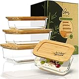 bambuswald kamakura ✅ KOMBI AUS BAMBUS UND GLAS – Die rechteckigen Vorratsdosen bestehen aus widerstandsfähigem Borosilikatglas, welches großen Temperaturschwankungen ausgesetzt werden kann. Die passgenauen Bambusdeckel haben Dichtungsringe aus Silikon, wodurch sich die Frischhaltedosen luftdicht verschließen lassen. So bleibt dein Essen länger aromafrisch!