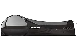 Spacious Single Person Pop-Up Tent with Integrated Mosquito Net