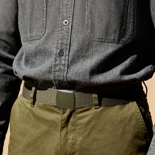 Image of Mile High Life | Nylon Web Belt | Outdoor Military Belt | TSA Safe Buckle Plastic /Metal