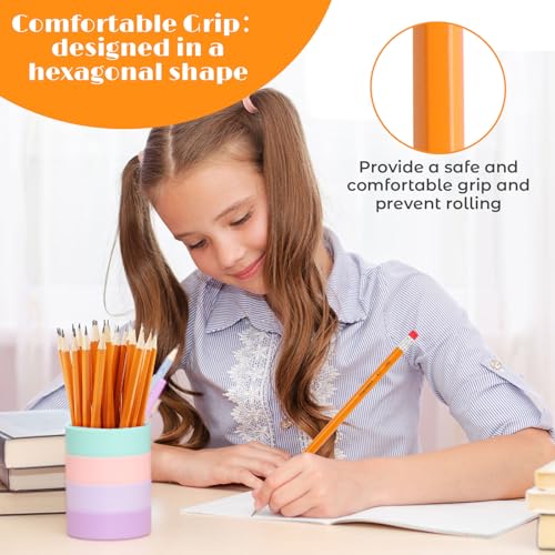 Hapikalor 360-Pack Sharpened #2 Yellow Pencils with Erasers, Bulk Pack Graphite Pencils for School Classroom Teacher Supplies, Writing, Drawing and Sketching - Image 6