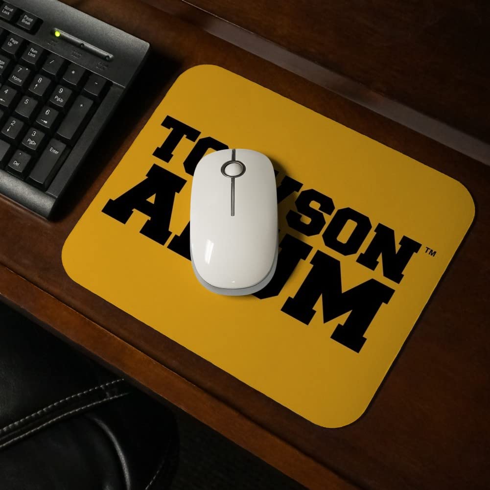 Towson University Tigers Alumn Low Profile Thin Mouse Pad Mousepad