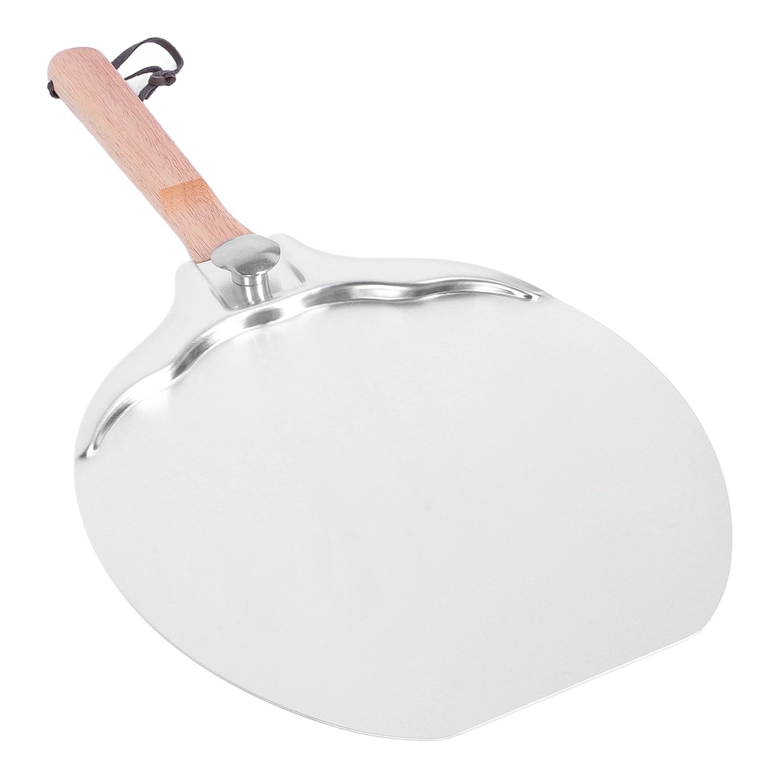 ANGGREK Pizza Spatula, Anti Slip Pizza Peel Pizza Oven Tools for Turning Bread Pastry Dough Cake