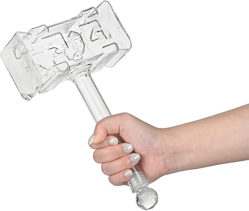 Miniatura 5 de Decantador de vino de vidrio con forma de martillo, dispensador de vino de cristal, jarras de vino separador de vino, bebidas divertidas,