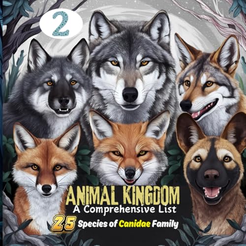 Animal Kingdom A Comprehensive List of 25 Species of Canidae Family: Exploring the Diversity of Canids: From Domestic Dogs to Wild Foxes and Wolves