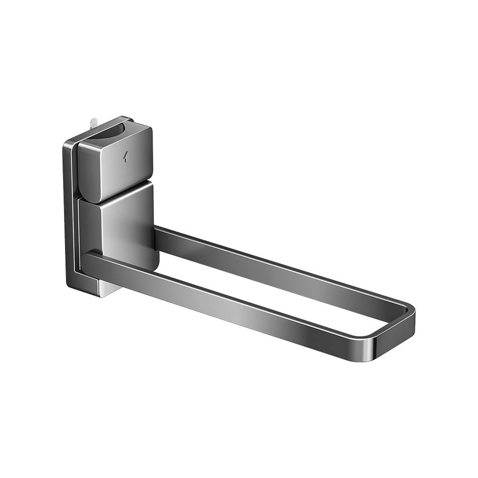 our fave Multi Purpose Towel Rack with Suction Cup Rustproof Metal Frame Foldable Towel Hanger Perfect for Small Space Hygienic Bathroom Hanger