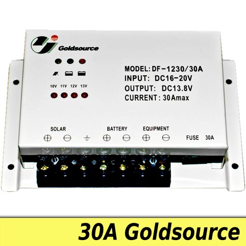 Preisvergleich Produktbild Solarregler, Laderegler 30A - bis 360W Modulleistung