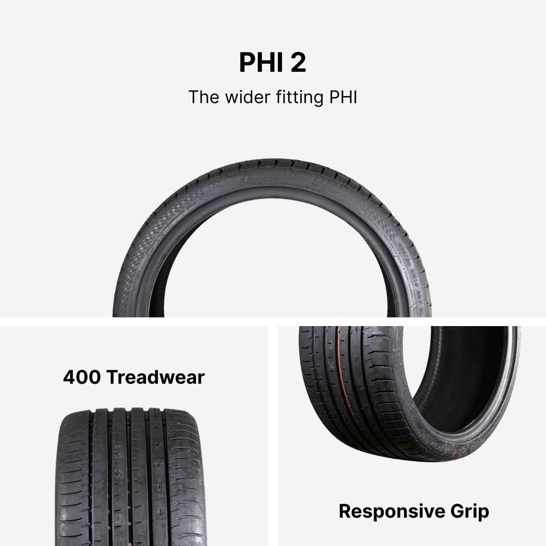 Amazon.com: ACCELERA 275/40 ZR18 103Y XL PHI-2 (T) : Automotive