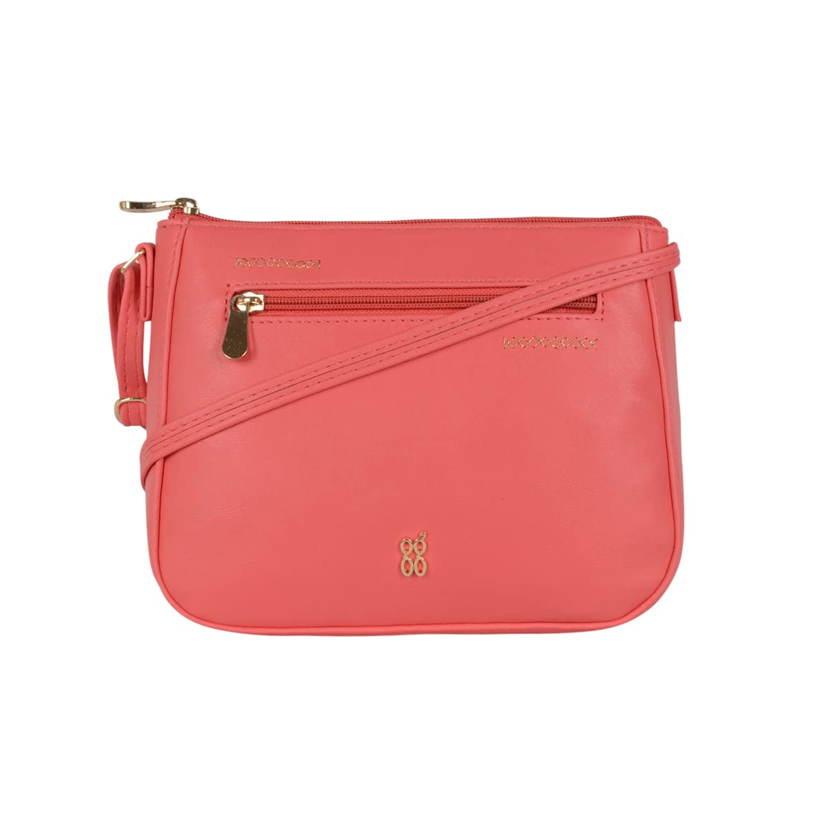 Baggit Women Pink Saddle Sling Bag Xs Size | Ladies Stylish Casual Cross Body Purse Handbag (B0CWDLRCY6) Amazon Price History, Amazon Price Tracker