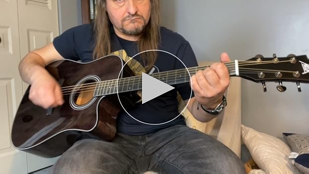 Aklot MI3291 アコースティックギター ダークブラウン Amazon | Aklot 41インチアコースティックギターセット