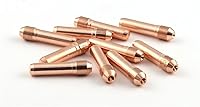 Vista 3 de WeldingCity Paquete de 10 puntas de contacto cónicas TT-035 (0.035 pulgadas) compatibles con consumibles para pistola de soldadura Bernard