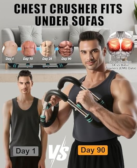 Twister Arm Trainer for Men & Women -¡¾3.0 Upgrade¡¿ 40-150lbs Adjustable Chest Workout Equipment£¬Portable Home Gym Strength Training for Arms, Shoulder & Upper Body Muscle Building?