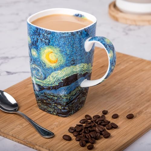Taza Grande McIntosh Vincent Van Gogh 19.6 oz miniatura 3