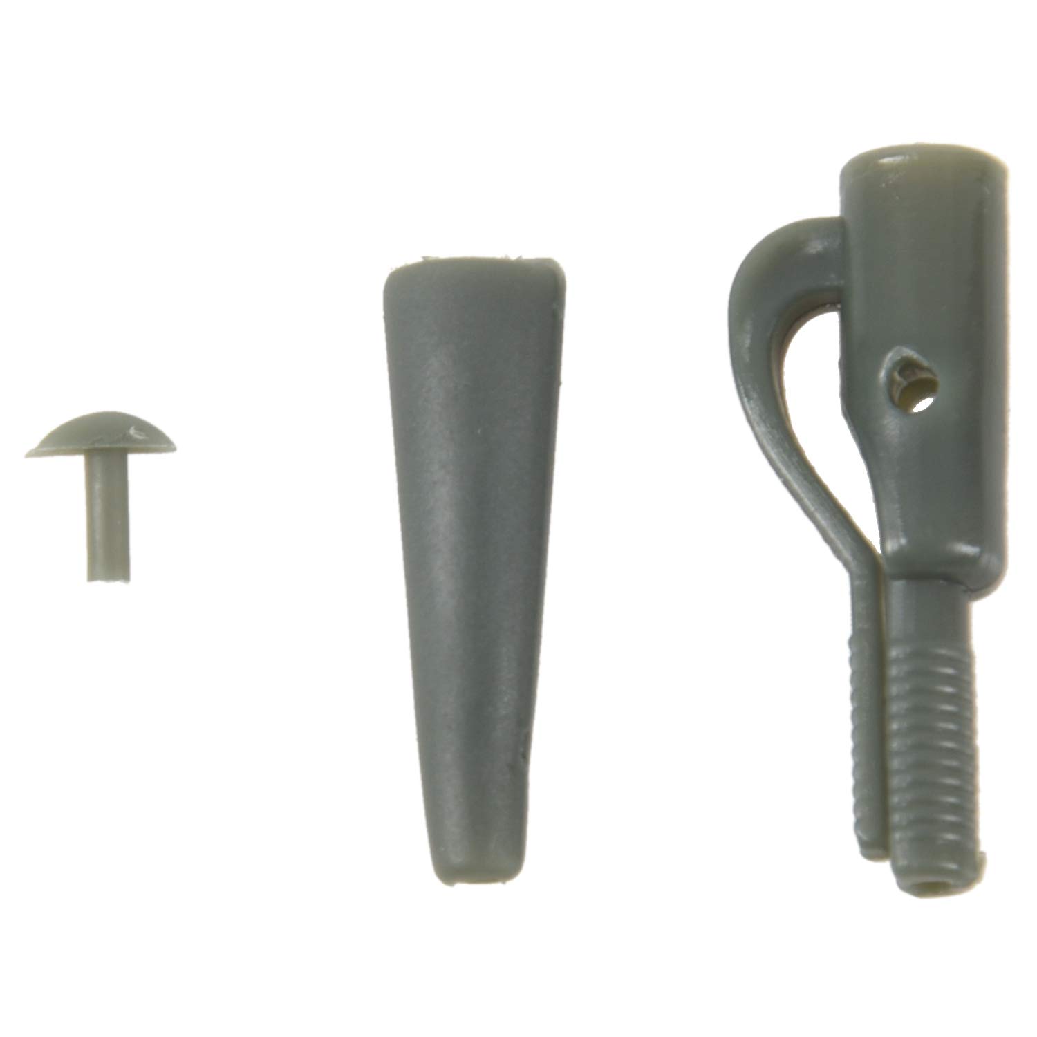 Mini lead clips & Tail rubbers with locking pin x10 of each