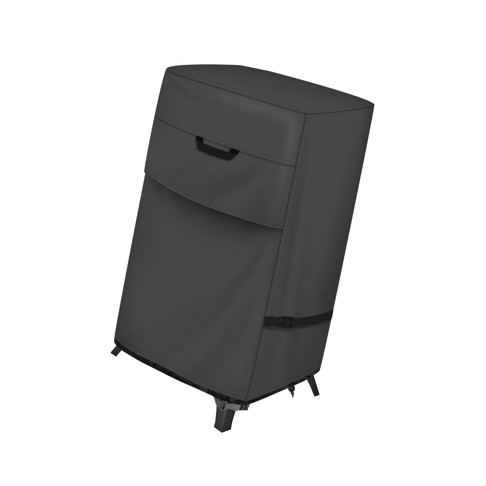 APGLSXY Weatherproof Outdoor Smoker Cover with Secure Rope for 28x23x43Inch Barbecue Smokers Accessories BBQ Cover with Clip