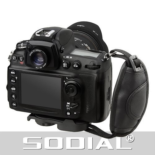 SODIAL(R) Tracolla da Polso in Ecopelle