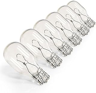 ETOPLIGHTING T5BULB12V12W-6P 12V 12W Low Voltage Long Life T5 Wedge Base Bulbs (6 Piece)