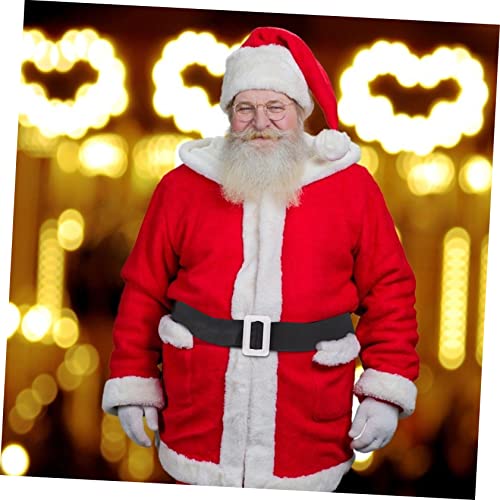 10Pcs Santa Claus Waist Belt Decorative Belt with Buckle Versatile All-match Waistband for Christmas Clothing Parties2