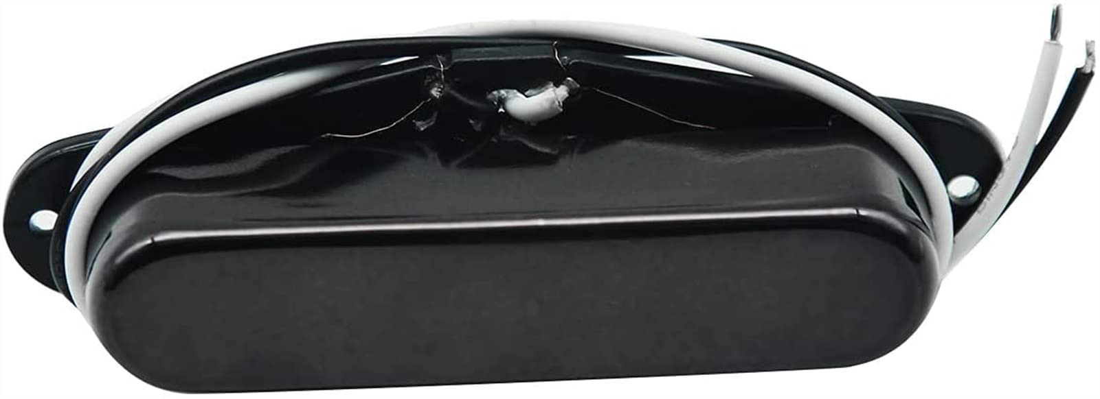 Humbuckers Alnico 5 Pickups De Guitarra Camioneta del Puente con Recogida del Cuello (Negro) para TL Parte De Las Camionetas (Color : Black)