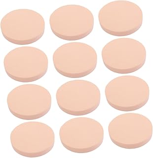 12pcs Large Skin Color Makeup Sponge Puff for...
