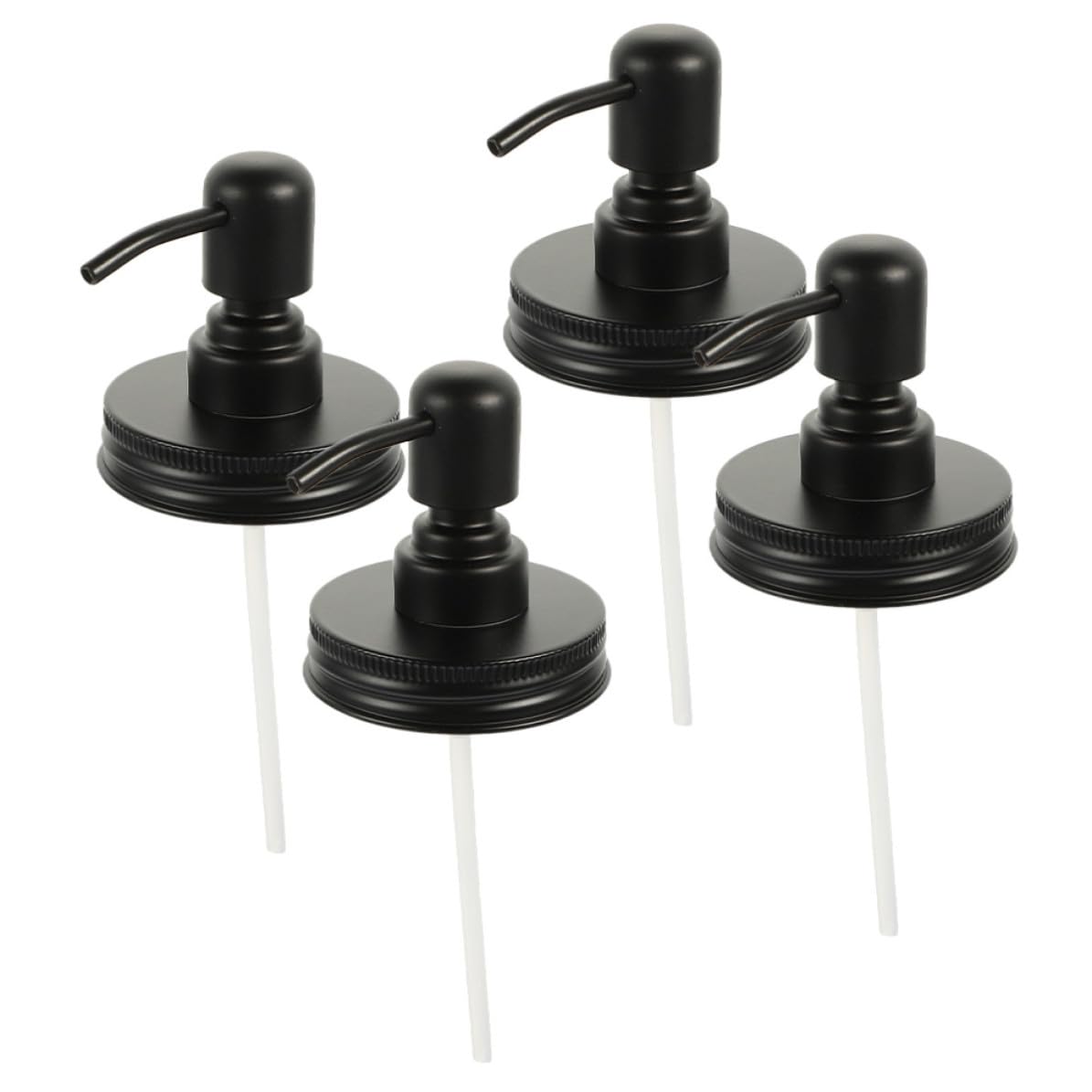 Couvercle de distributeur à pompe Luxshiny en acier inoxydable de remplacement