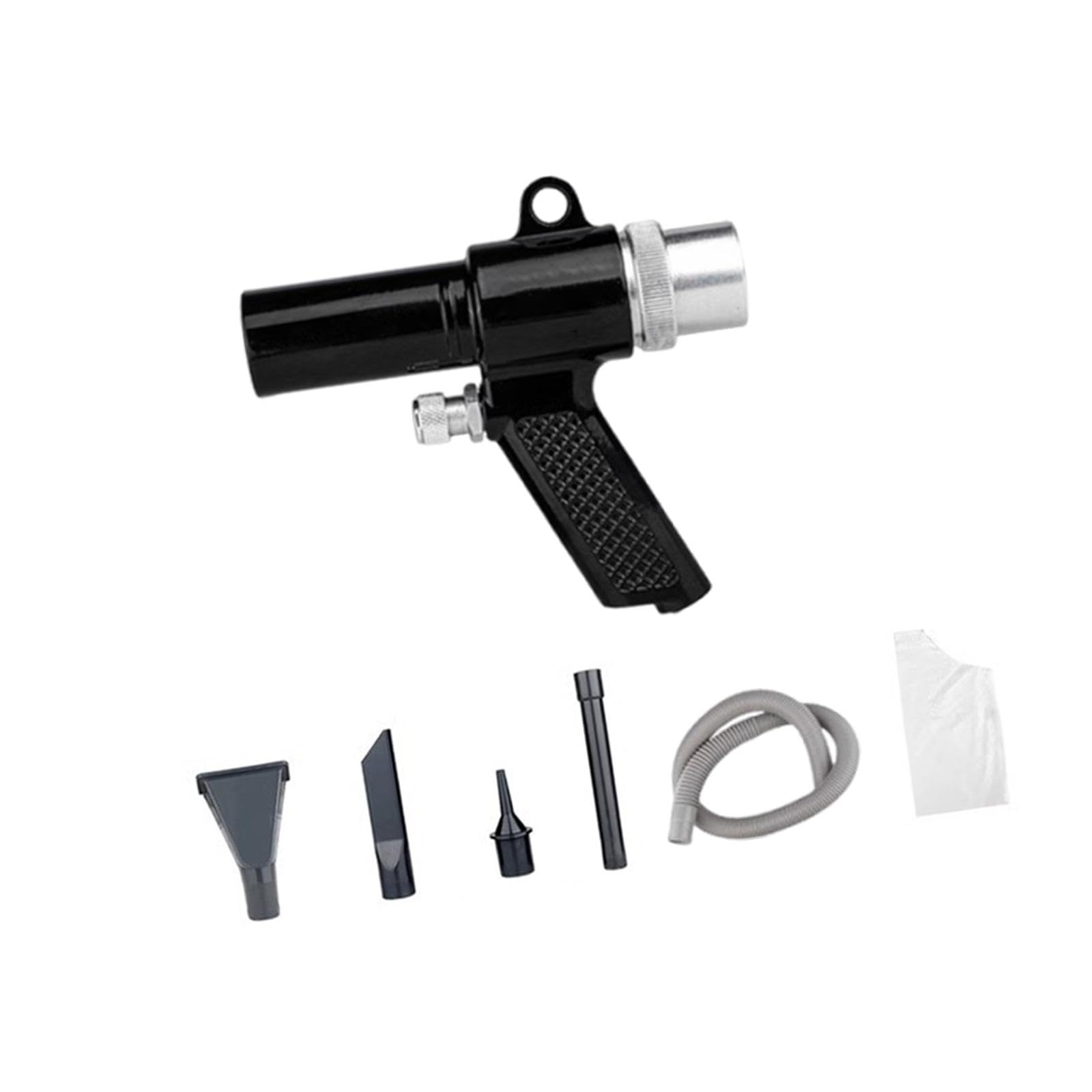 2 in 1 air duster blower cleaning tool multipurpose pneumatic vacuum cleaner metal pvc|multicolor|home & garden