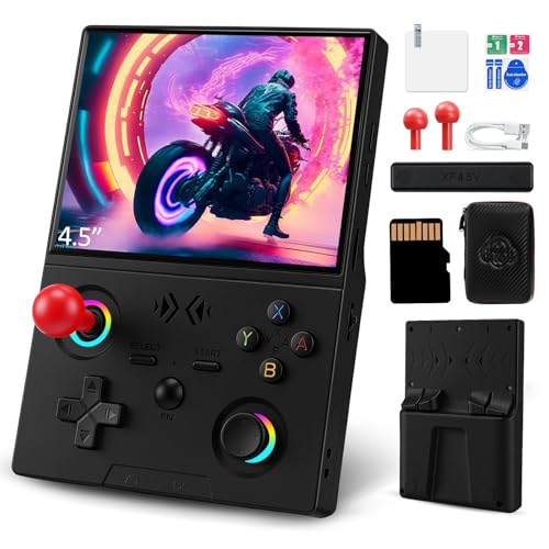 XF45V Retro Handheld Game Console Black