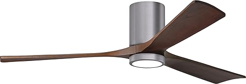 Miniatura 12 de Matthews IR3HLK-TB-WA-60 Irene - Ventilador de techo para interiores y exteriores con ubicación húmeda de 60 pulgadas con luz LED y control remoto y