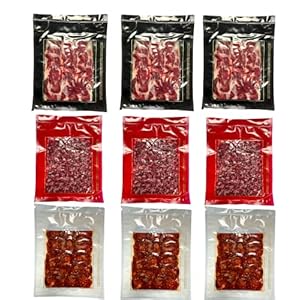 Verpakking met 3 enveloppen voor veldaas, 3 zakjes van eikelskorz en 3 zakjes van eikel