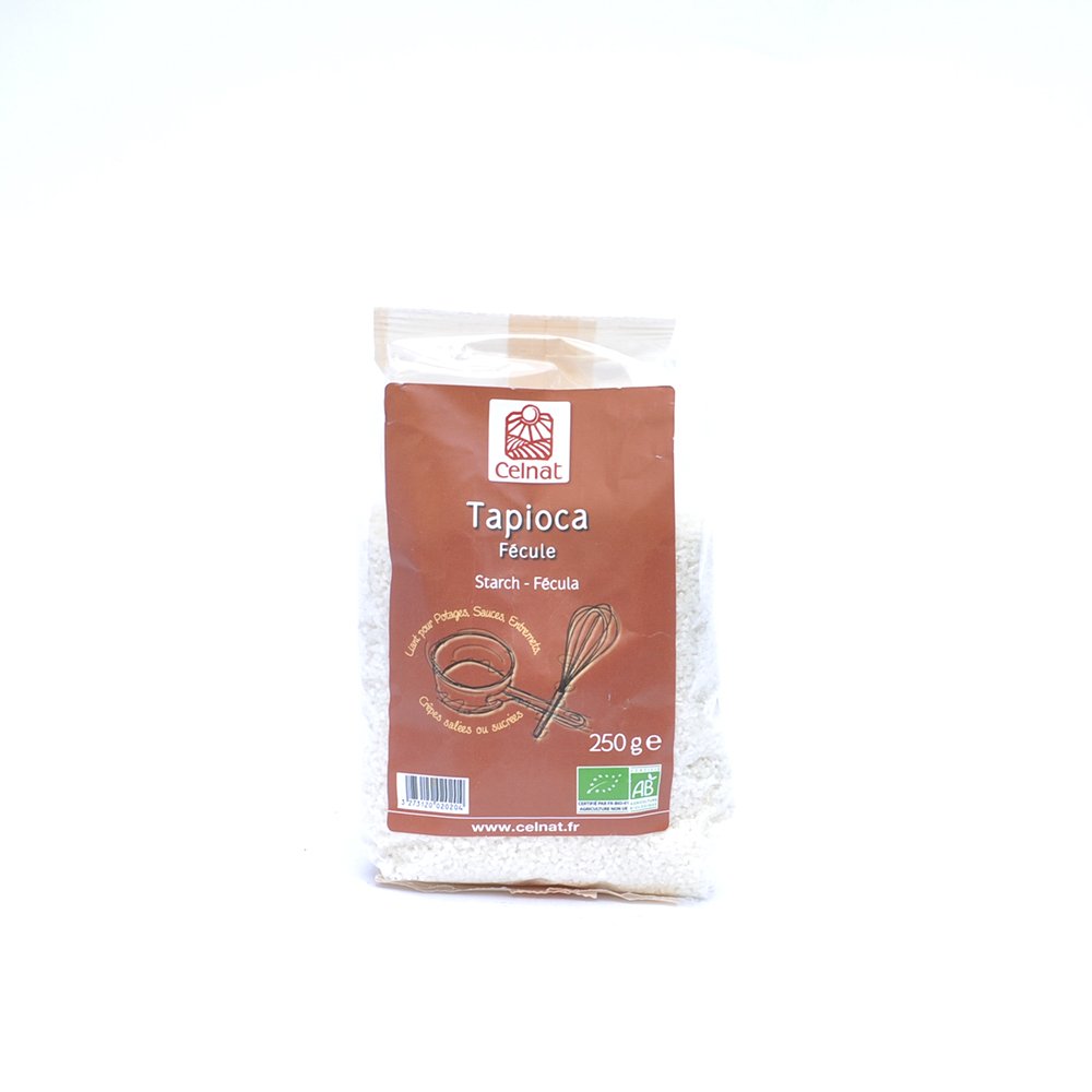 CELNAT TAPIOCA 250gr. BIO – s'intègre facilement dans une routine de tous les jours, produit multifonction à large champ d'application, poids 250 g et convient à ceux qui privilégient des produits eff