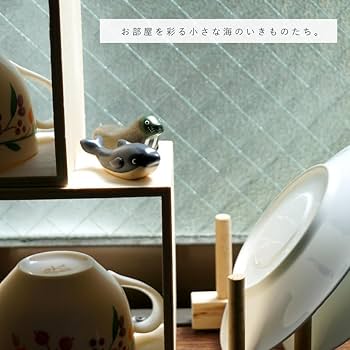 Amazon.co.jp: padou 木で作った海のいきものフィギュア (シャチ