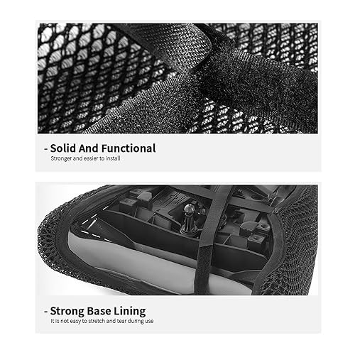 Housse de siège passager pour Multistrada V4 en nylon mesh - 7
