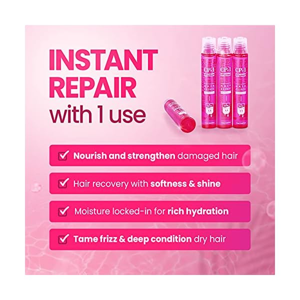 CP-1 3 Seconds Keratin Hair Treatment | Mother's Day | Ready-To-Gift | Hair Mask, Rinse Off Deep Conditioner for Dry Damaged hair, Protein Mask, Salon quality self hair care (13ml 20ea SET)