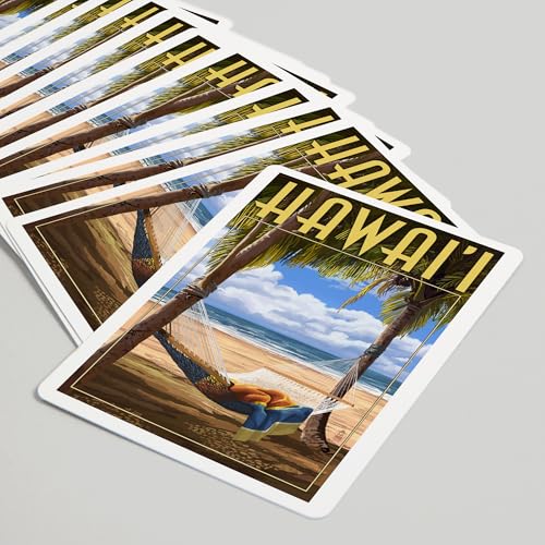 Lantern Press Hawaii, Naipes Poker 52 Cartas miniatura 5