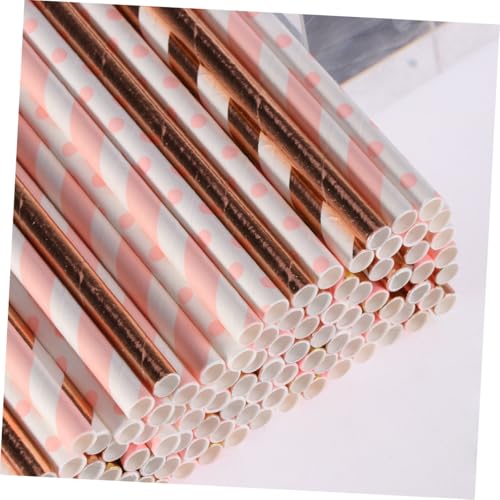 NOLITOY 150 pitillos de papel desechables para fiestas miniatura 7